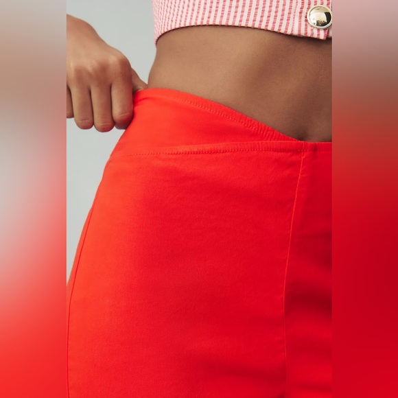 Anthropologie Maeve Structured Bombshell Capri Pants - Picture 4 of 6